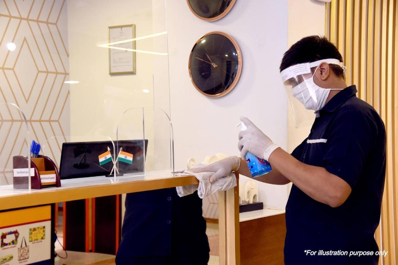 Vaccinated Staff- Spot On 63896 New Hotel Indraprastha Bhopal Zewnętrze zdjęcie